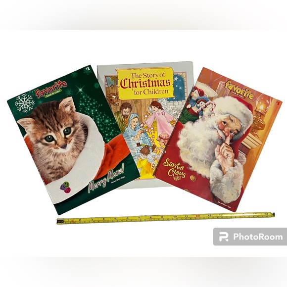 Christmas set: storybook, coloring books & markers - Picture 10 of 10